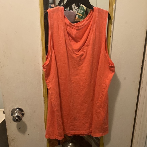 Time and tru woman’s peach tank top large 12-14 - Picture 4 of 4